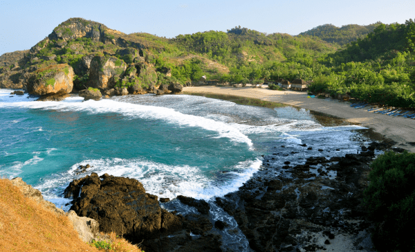 Pantai di Jogja