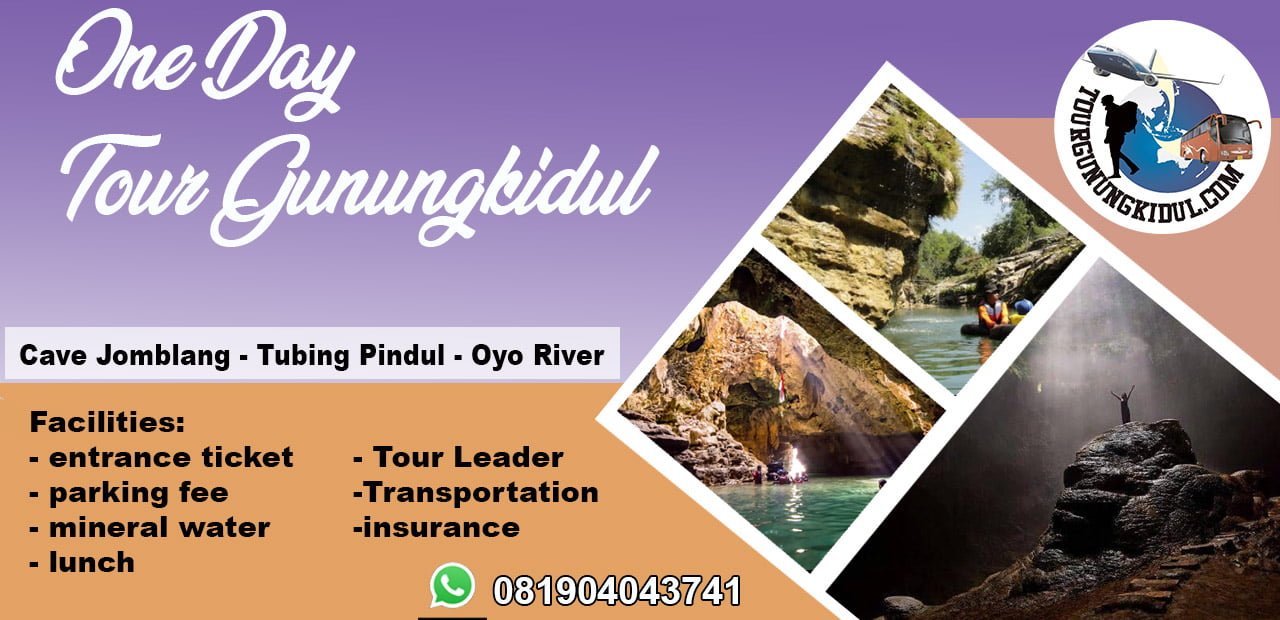 Paket Wisata Jogja Sehari Tour Goa Pindul