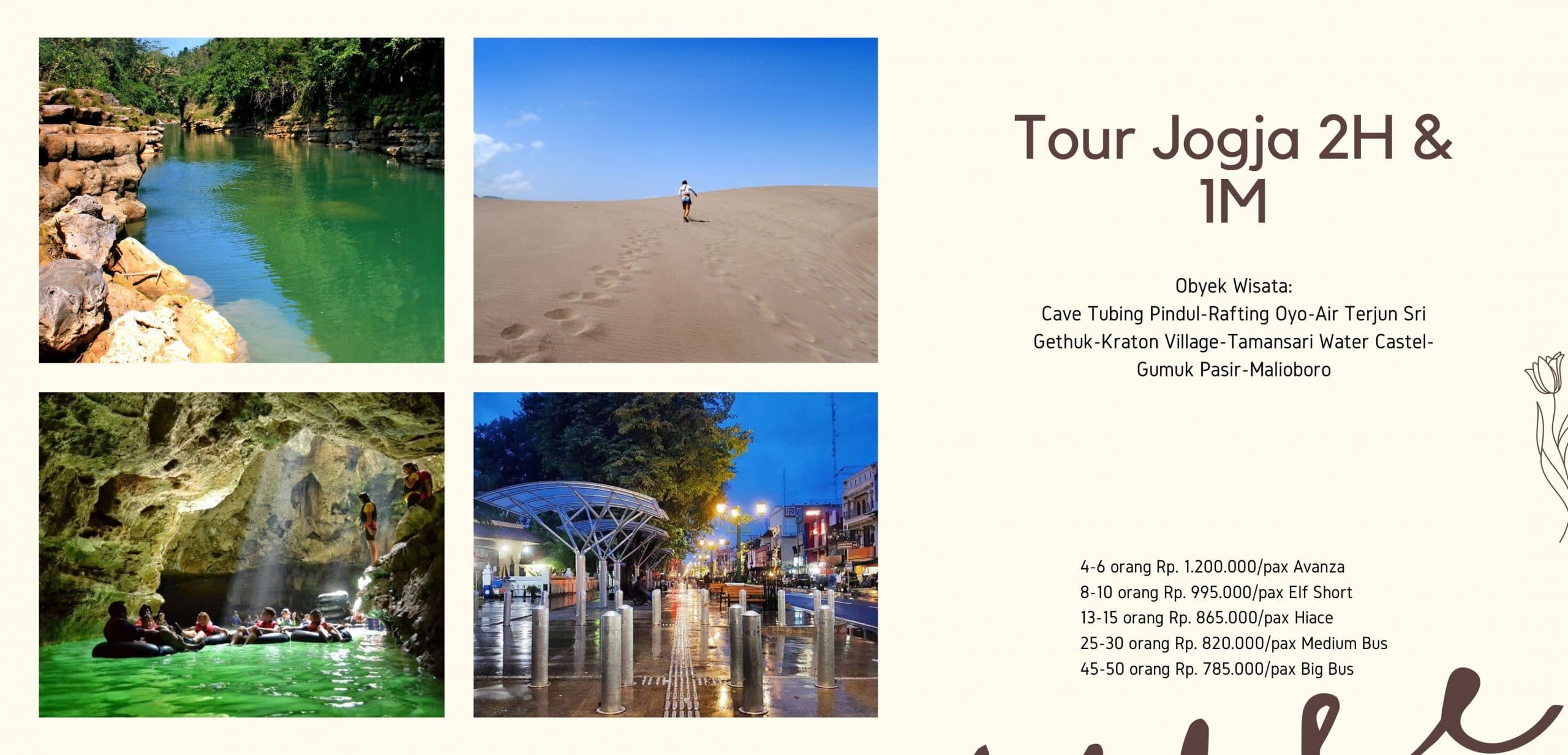 Paket Tour Yogyakarta 2H1M Dengan Kualitas Bagus dan Terpercaya
